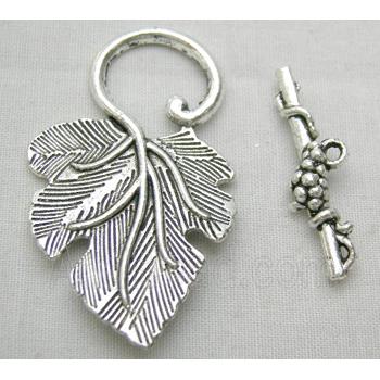 Tibetan Silver Toggle Clasps Non-Nickel