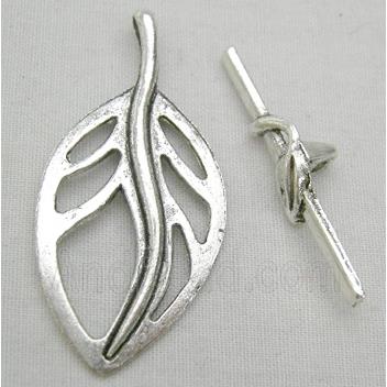 Tibetan Silver Toggle Clasps Non-Nickel