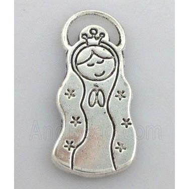 Tibetan Silver pendant non-nickel