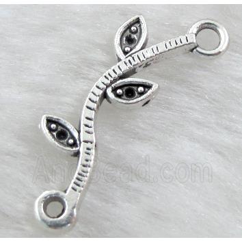 branch connector, tibetan silver Non-Nickel