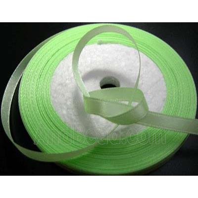light green Satin Ribbon