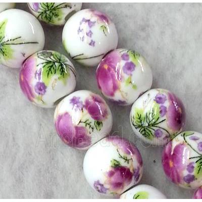 round Porcelain beads