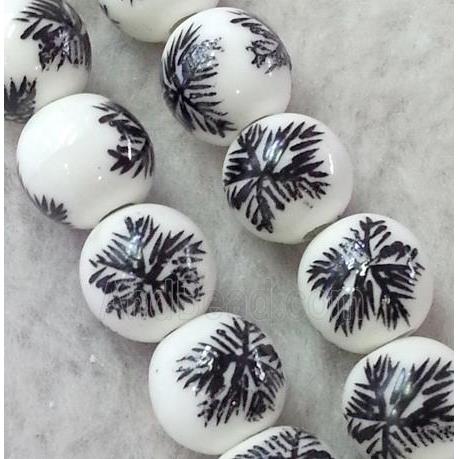 round Porcelain beads