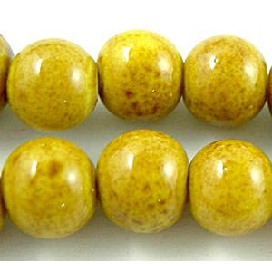 Oriental Porcelain Round Beads