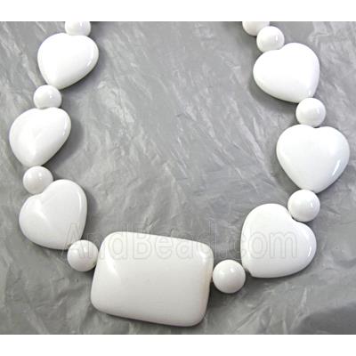White Porcelain necklace