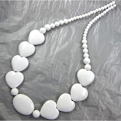 White Porcelain necklace