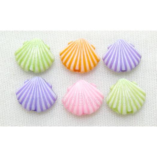 colorful Plastic Beads, mixed