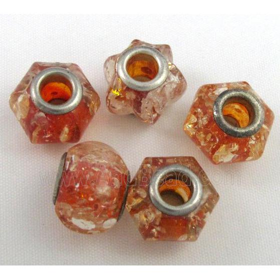 Amber Beads, NR, red