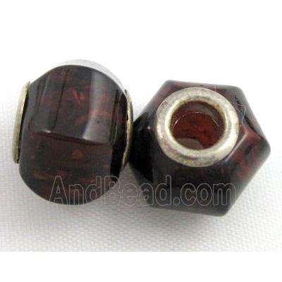 Amber Beads, NR, dark-purple