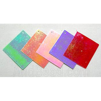 mixed Plastic Flake, square card