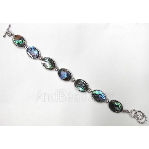 Paua Abalone shell bracelet, mxied