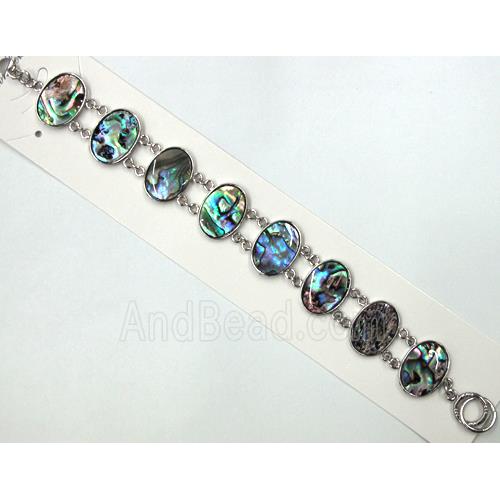 Paua Abalone shell bracelet, mxied