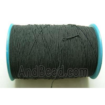 stretchy Jewelry Binding Thread, Black