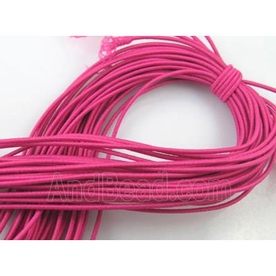 elastic fabric wire, binding thread, hot-pink