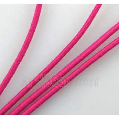 elastic fabric wire, binding thread, hot-pink