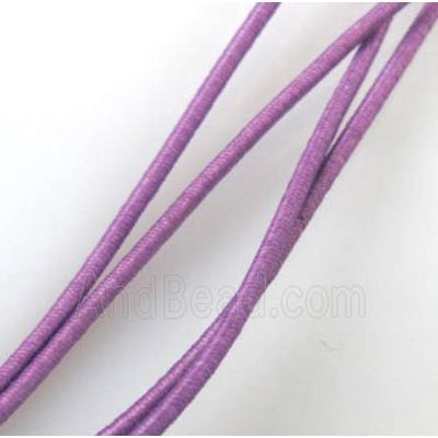 elastic fabric wire, binding thread, purple