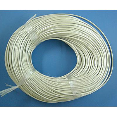 White Leather Rope Cord Jewelry Binding