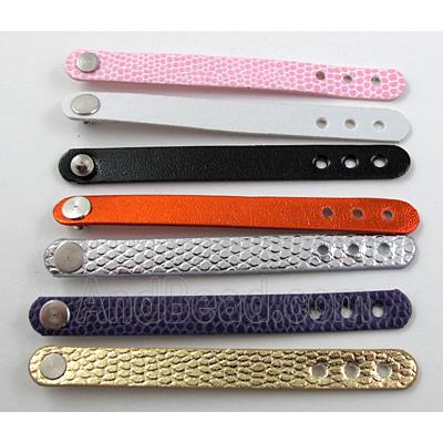 Mixed PU Leather Strap Ring