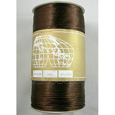 Satin Rattail Cord, coffee