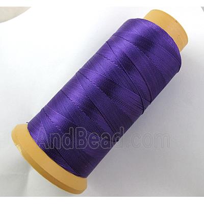 Purple Nylon cord