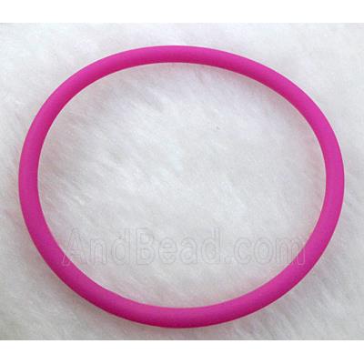 Rubber bracelet, O-ring style