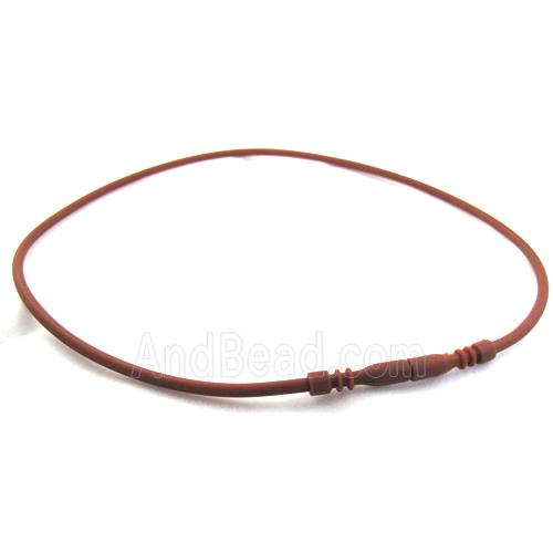 Jewelry making necklace cord, rubber