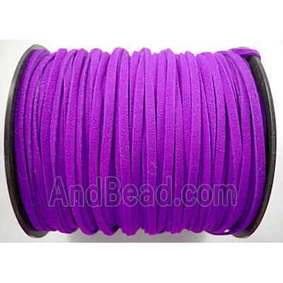 Synthetic Suede Cord, hotpink