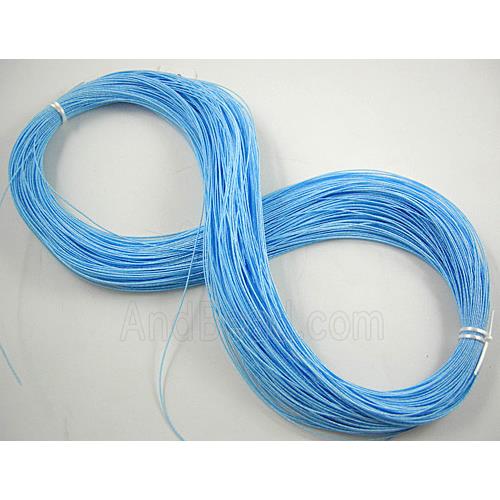 waxed wire, round, grade a, blue