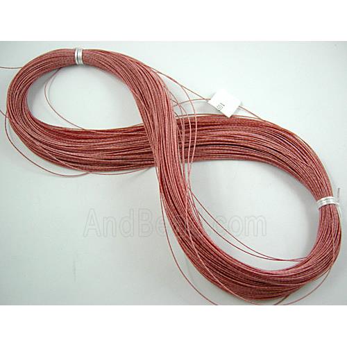 waxed wire, round, grade a