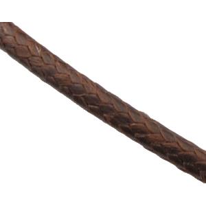 waxed cord, round, jewelry binding, coffee