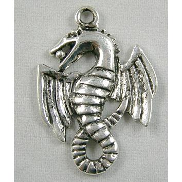 Tibetan Silver dinosaur pendant