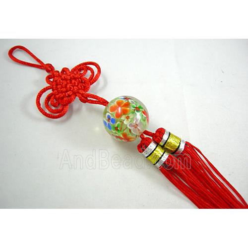red Satin Rattail Cord