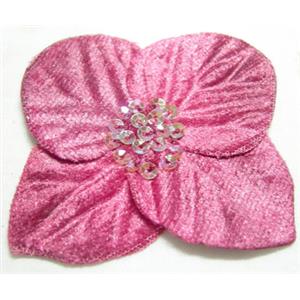 Handcraft Fabric Flower, 60mm diameter