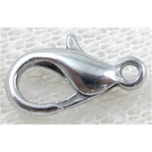 Lobster Parrot Clasp, Zinc alloy, 12mm length