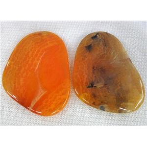 agate stone pendant, approx 40-70mm