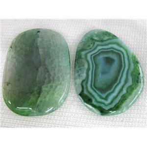 agate stone pendant, approx 40-70mm