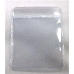 blue Plastic ZipLock PVC Bags, 5x7cm