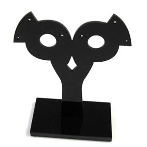 Black Jewelry Earring Display Carrier, 1set(3pcs): 5x6cm, 6x7cm, 7x9cm