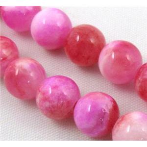 Persia jade bead, round, stabile, 8mm dia, approx 49pcs per st