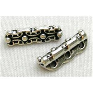 Tibetan Silver Bar Spacers Non-Nickel, 14mm length