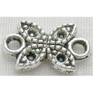 Tibetan Silver Spacers Connector Non-Nickel, 7x11mm