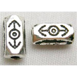Tibetan Silver Spacers Non-Nickel, 8mm length