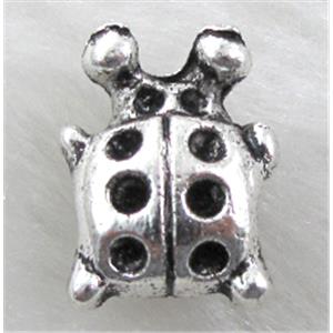 Beetle, Tibetan Silver Spacer Non-Nickel, 11x14mm, hole:4mm