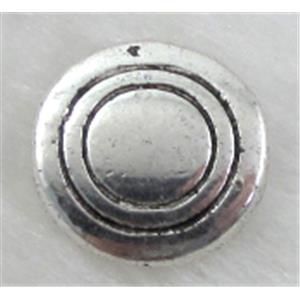 Tibetan Silver Spacers Non-Nickel, 13mm dia,4mm thin