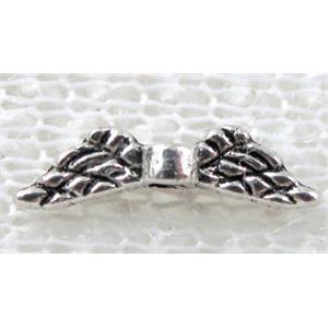 Mini Angel Wing, Tibetan Silver Non-Nickel, 12mm wide