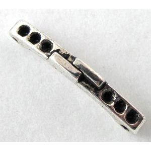 Connector, tibetan silver Non-Nickel, 23mm length