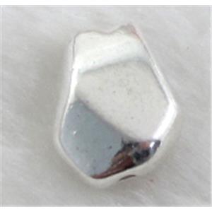 Tibetan Silver Spacers Non-Nickel, 13x17x8mm