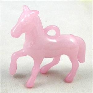 resin pendant, horse, approx 40x40mm, 190pcs