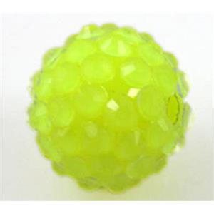 round Crystal Rhinestone bead, 12MM dia