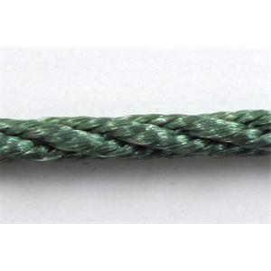 Twist Cotton Rattail Jewelry bindings wire, 2mm dia, approx 30yards per roll